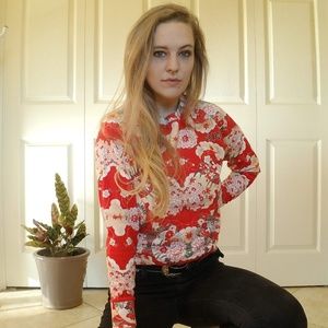 Eleven Paris Floral Crew Neck